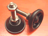 Adjustable foot - 8mm & 10mm St/St Stems With hollow Plastic Bases